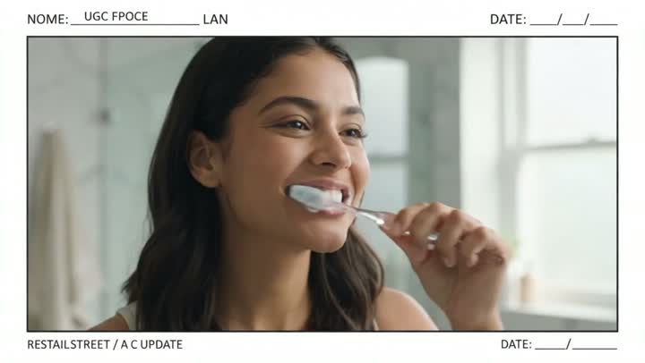 Oral Care Morning Routine — Beauty & Care UGC video thumbnail