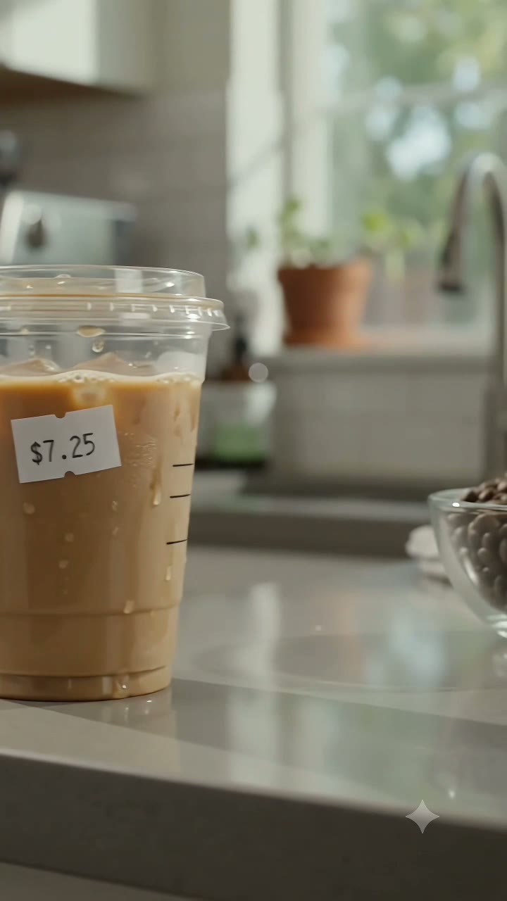 Iced Coffee — $7.25 Hook — Coffee UGC video thumbnail
