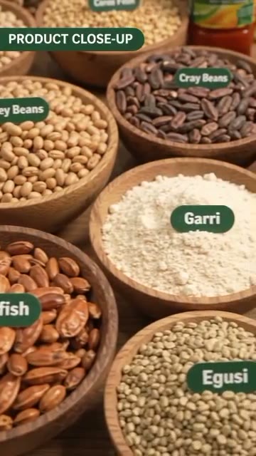 African Food Staples — Food UGC video thumbnail