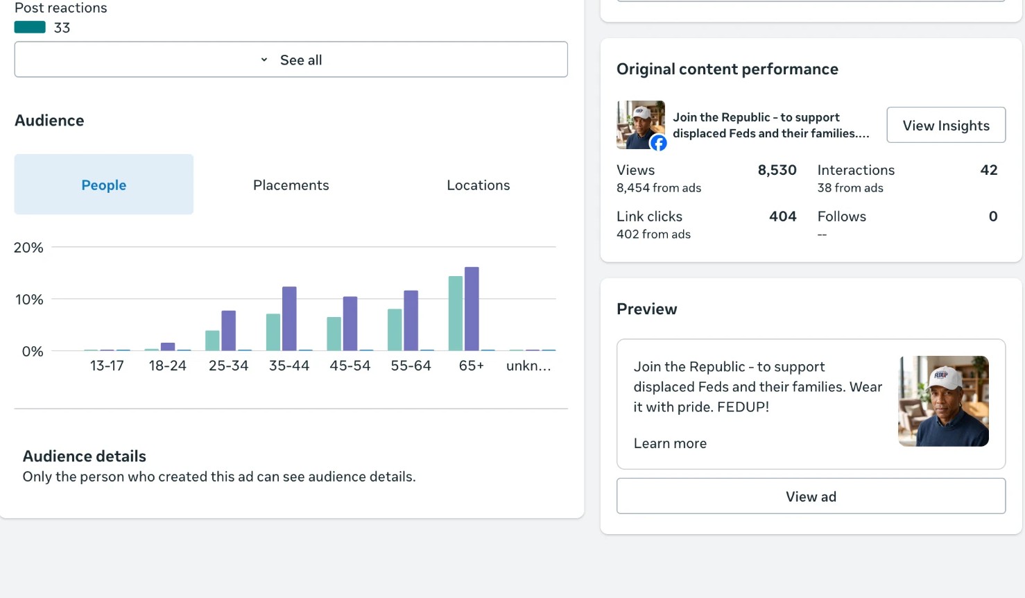 Join the Republic — Audience & Creative advertising result