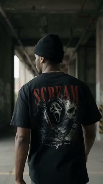 Scream Graphic Tee — Apparel UGC video thumbnail