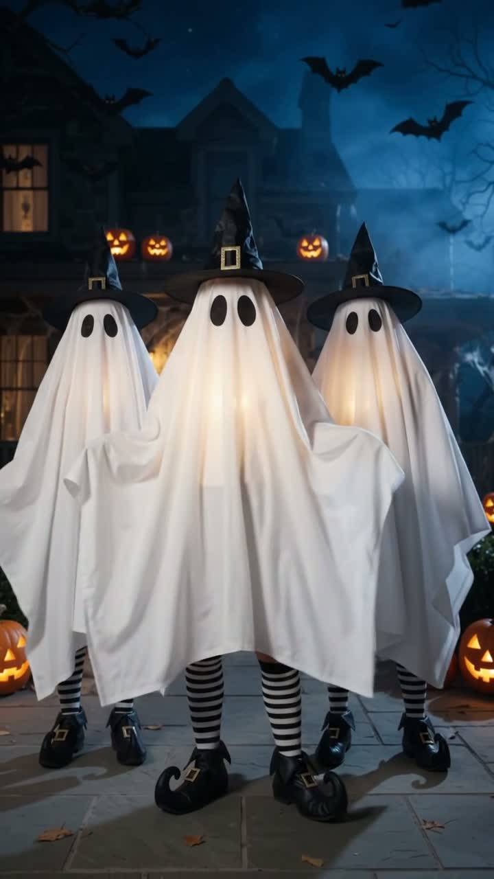 Halloween Ghost Costume — Seasonal UGC video thumbnail