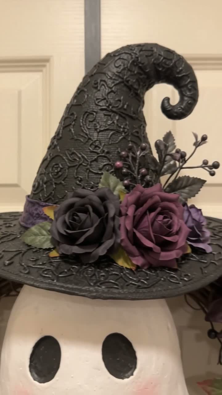 Halloween Witch Hat Decor UGC video